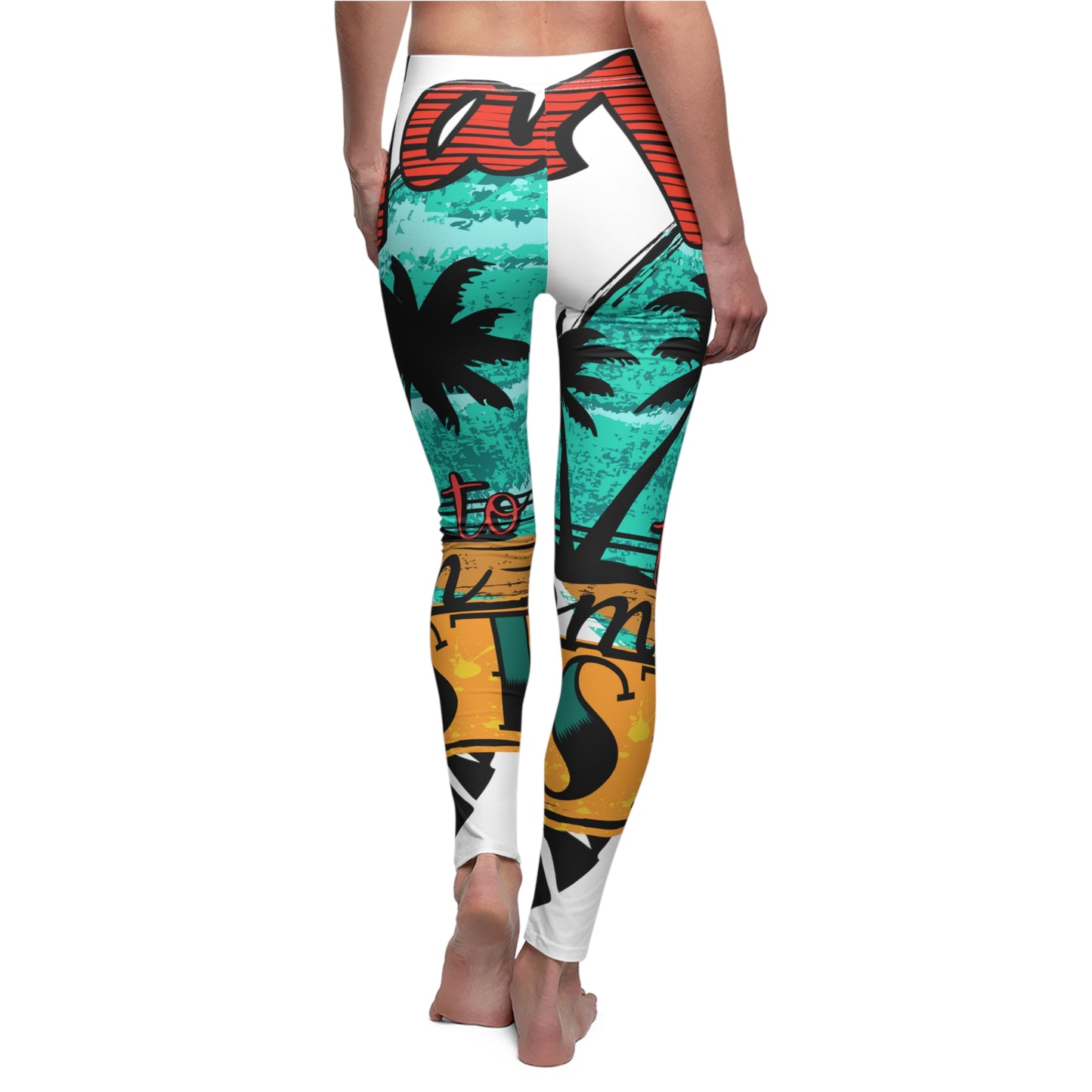 ZL PATTERN 15- Women's Cut & Sew Casual Leggings