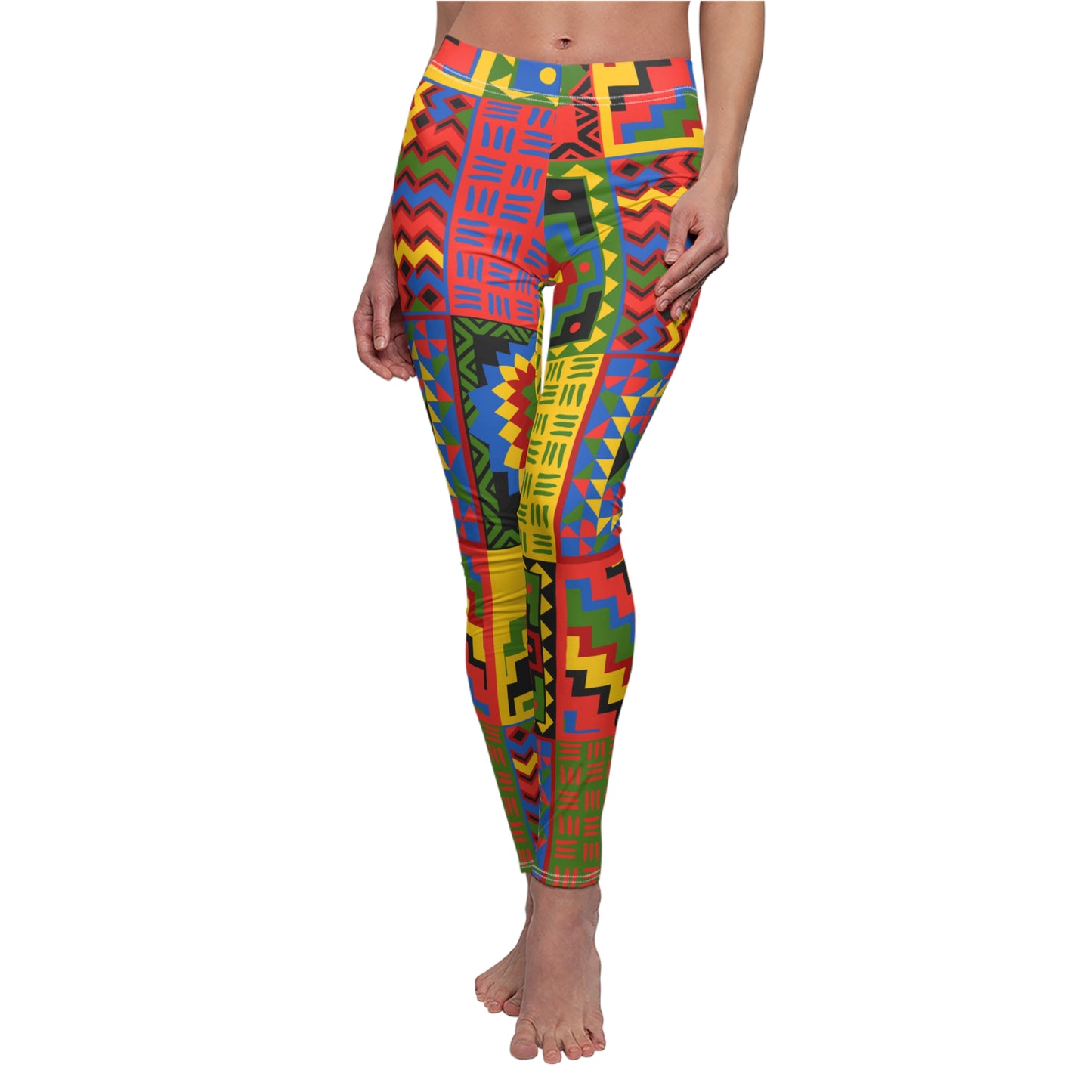 ZL PATTERN 07 - Women's Cut & Sew Casual Leggings