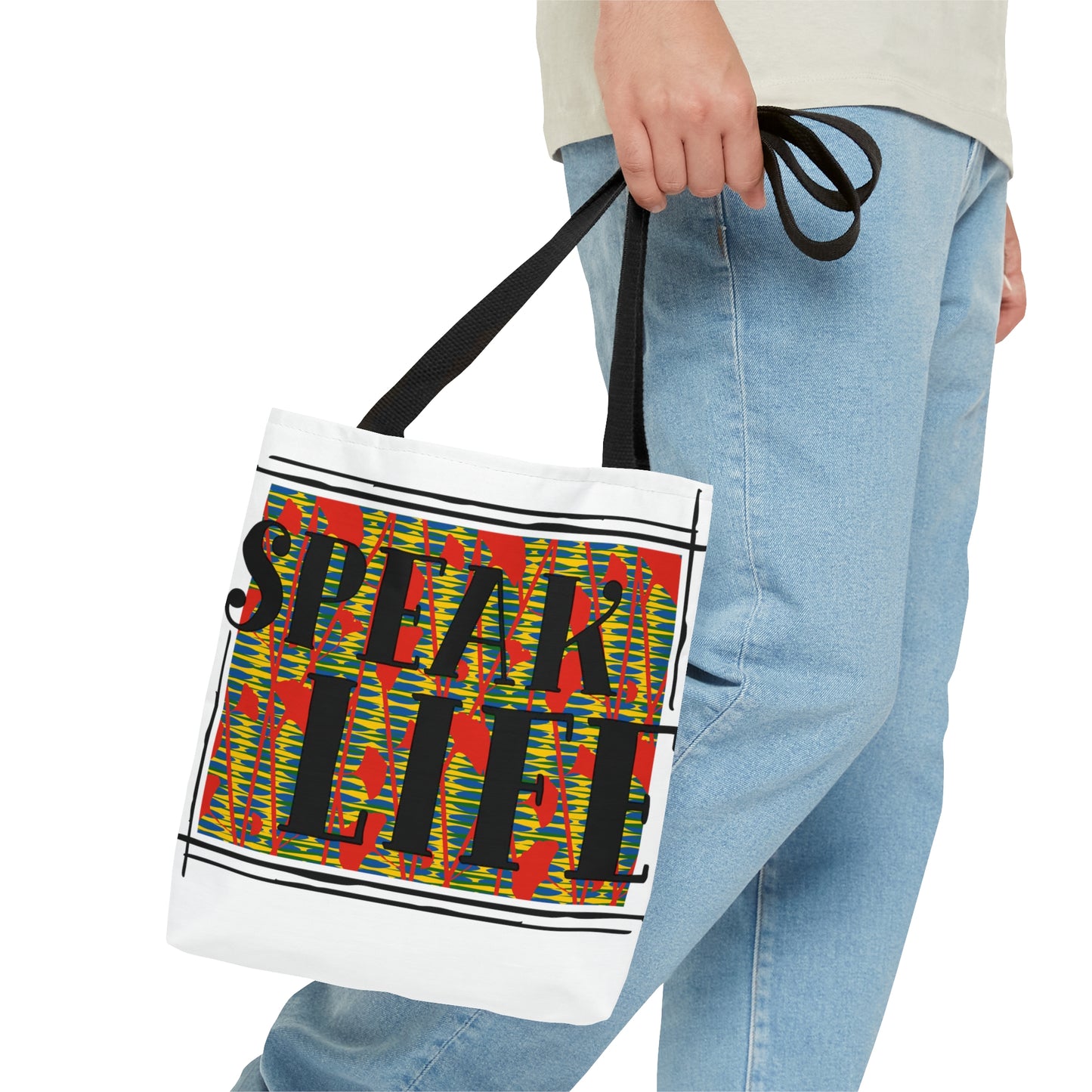 SPEAK LIFE - Tote Bag (AOP)