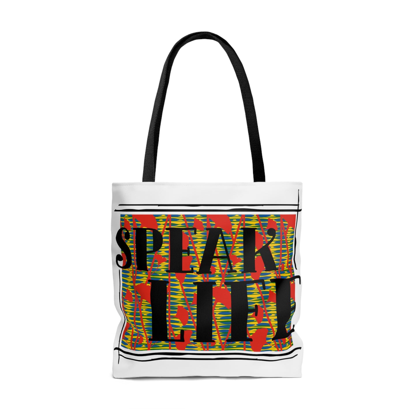 SPEAK LIFE - Tote Bag (AOP)