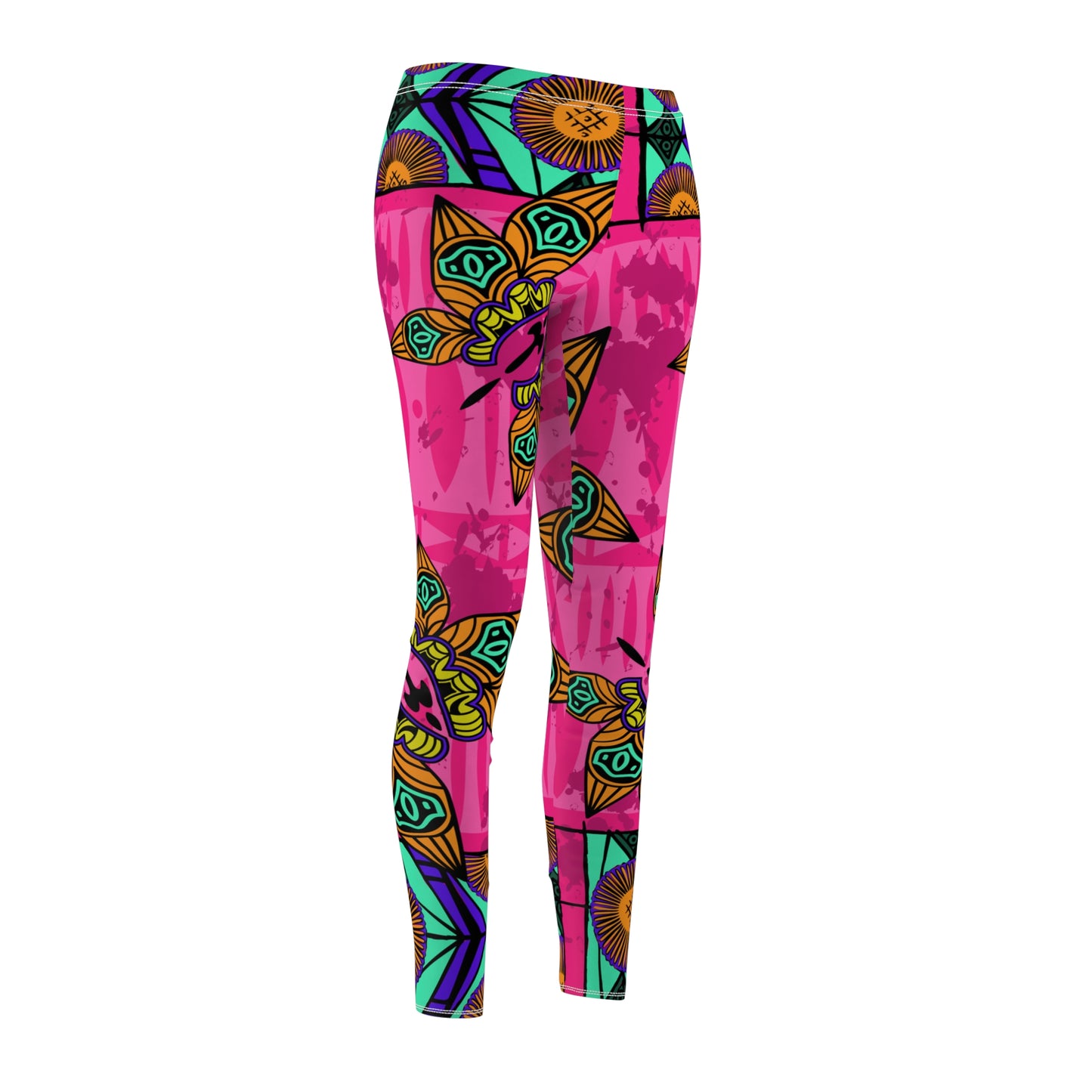 ZL PATTERN 05- Women's Cut & Sew Casual Leggings