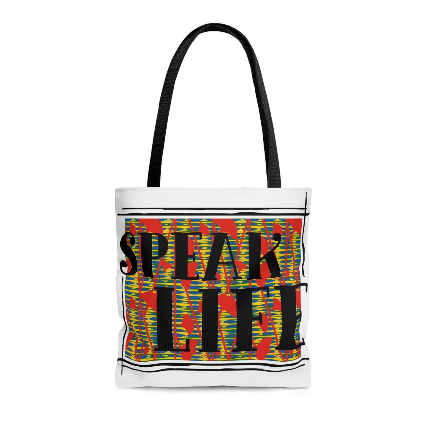 SPEAK LIFE - Tote Bag (AOP)