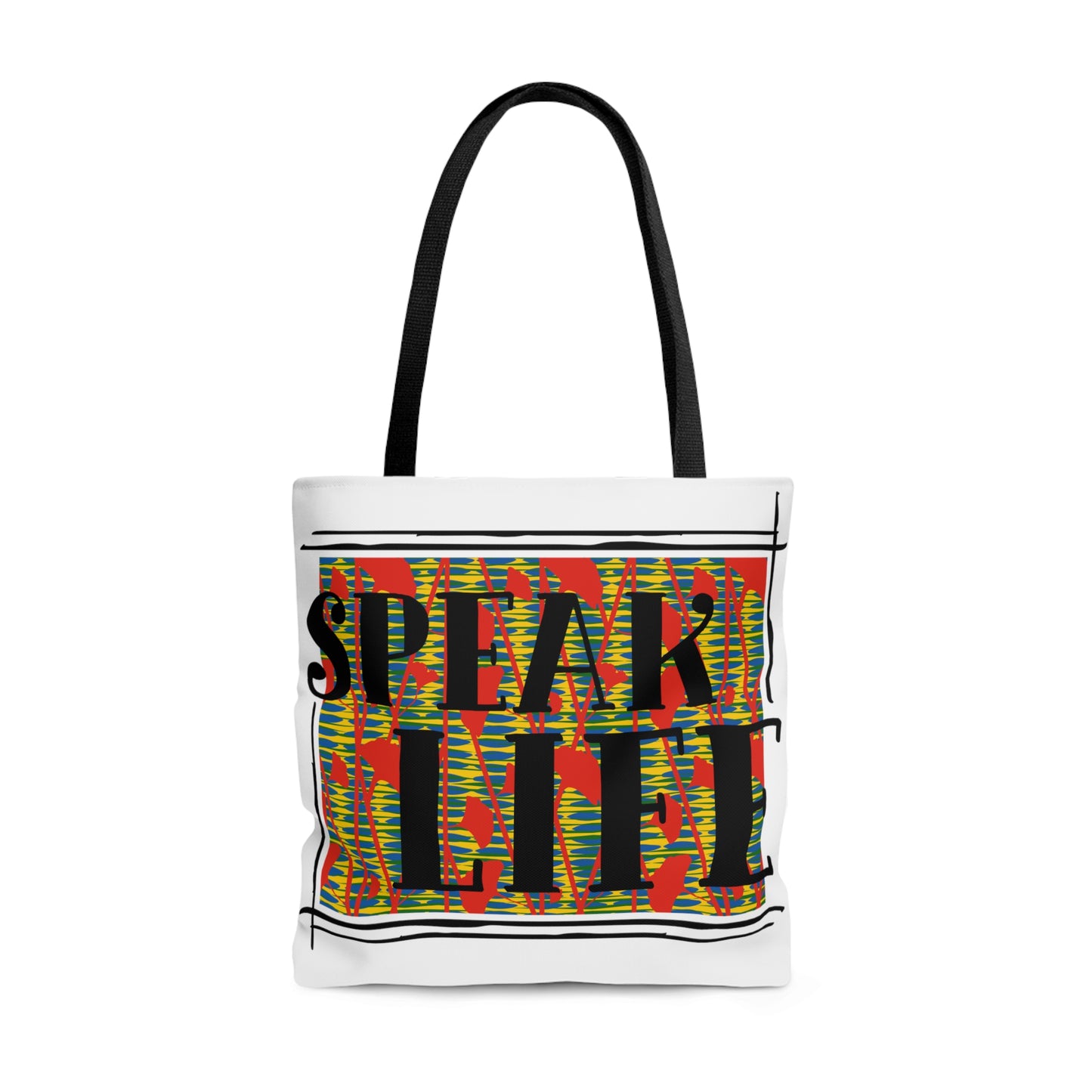 SPEAK LIFE - Tote Bag (AOP)