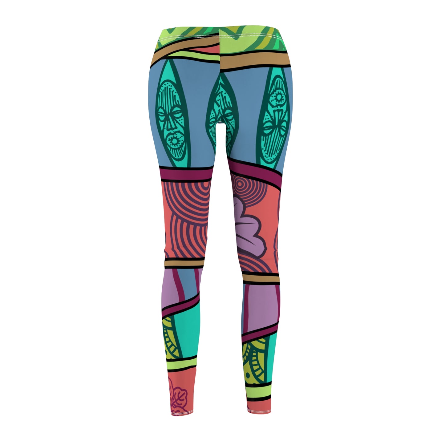 ZL PATTERN 02 - Women's Cut & Sew Casual Leggings