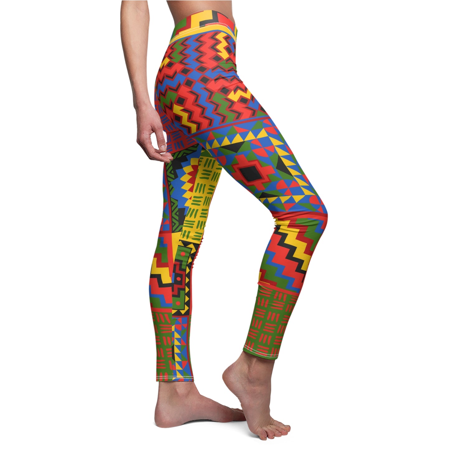 ZL PATTERN 07 - Women's Cut & Sew Casual Leggings