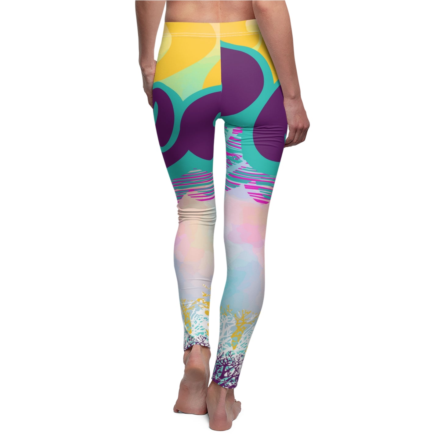 ZL PATTERN 06 - Women's Cut & Sew Casual Leggings