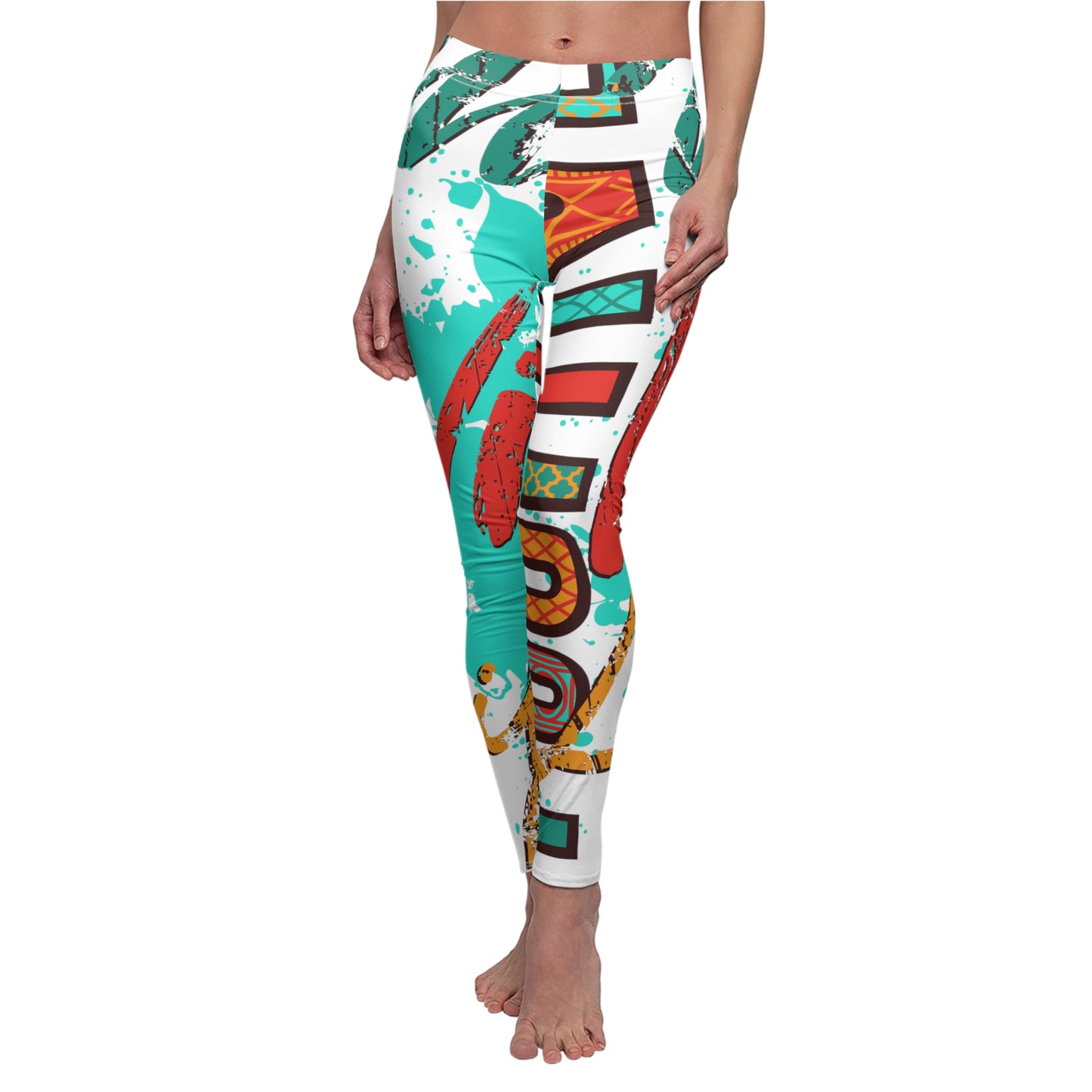 ZL PATTERN 13- Women's Cut & Sew Casual Leggings