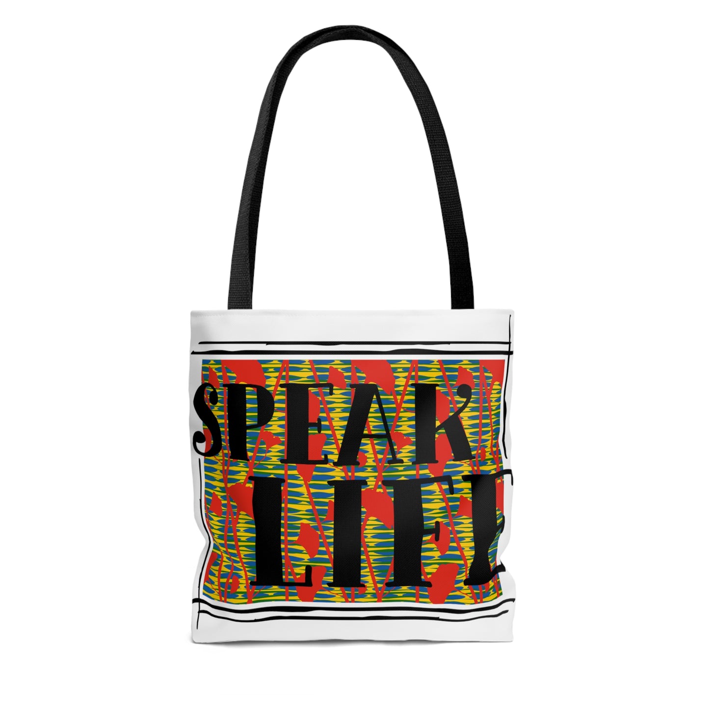 SPEAK LIFE - Tote Bag (AOP)