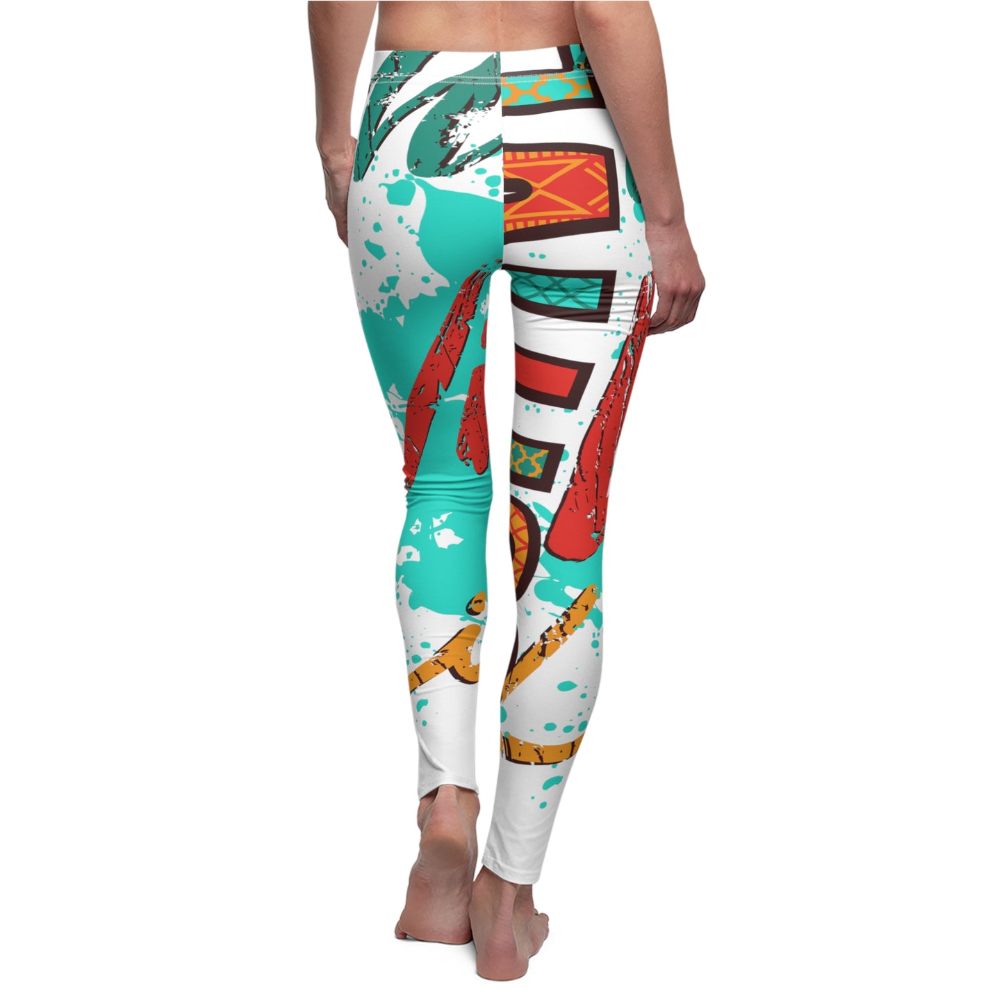 ZL PATTERN 13- Women's Cut & Sew Casual Leggings