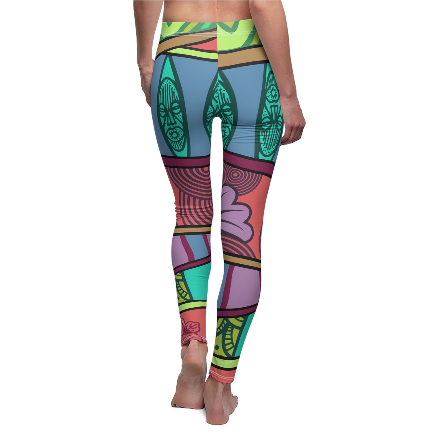 ZL PATTERN 02 - Women's Cut & Sew Casual Leggings