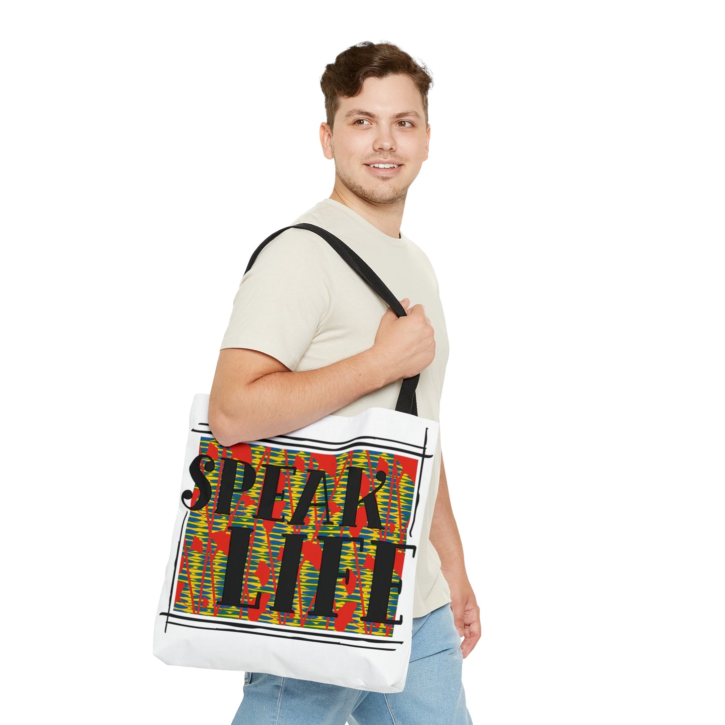 SPEAK LIFE - Tote Bag (AOP)