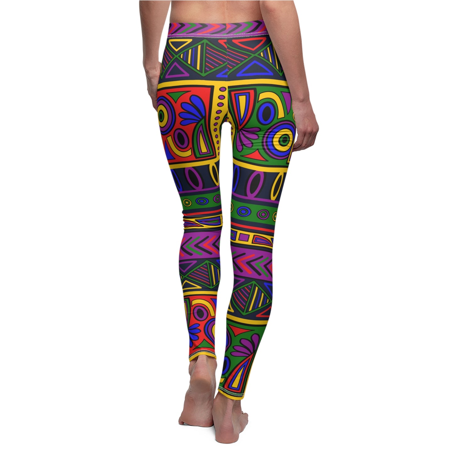 ZL Pattern 1 - Women's Cut & Sew Casual Leggings