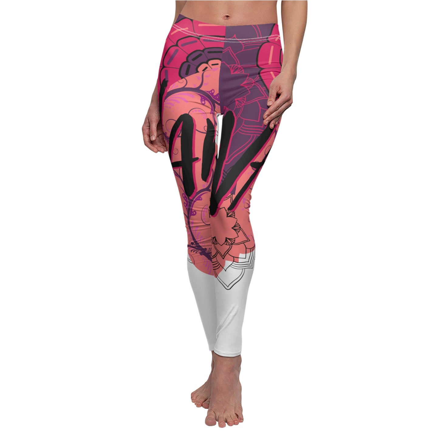 ZL PATTERN 09 - Women's Cut & Sew Casual Leggings