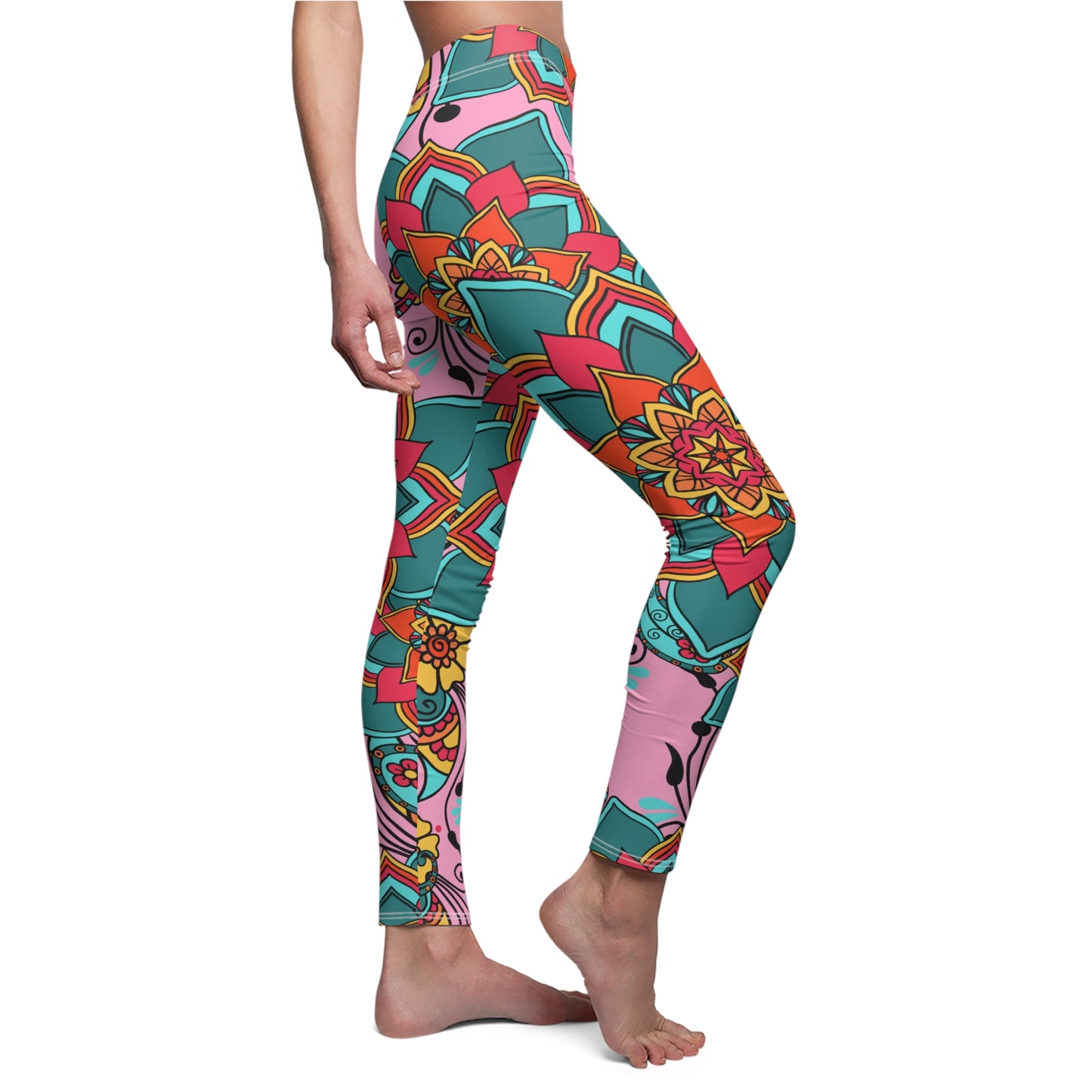 ZL PATTERN 03 - Women's Cut & Sew Casual Leggings