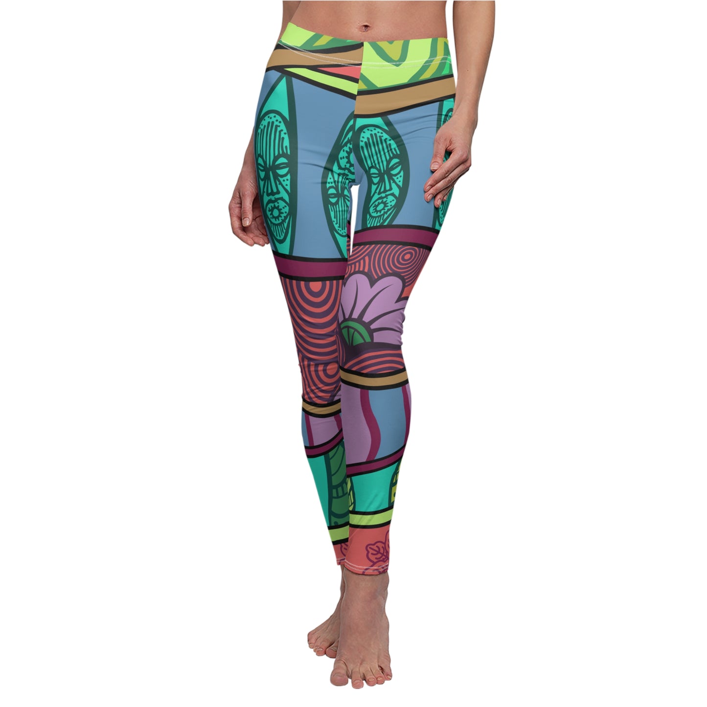 ZL PATTERN 02 - Women's Cut & Sew Casual Leggings