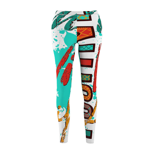 ZL PATTERN 13- Women's Cut & Sew Casual Leggings