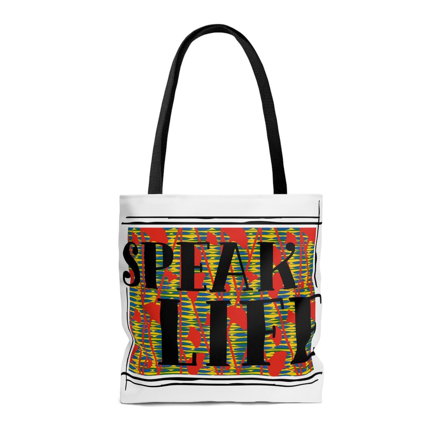 SPEAK LIFE - Tote Bag (AOP)