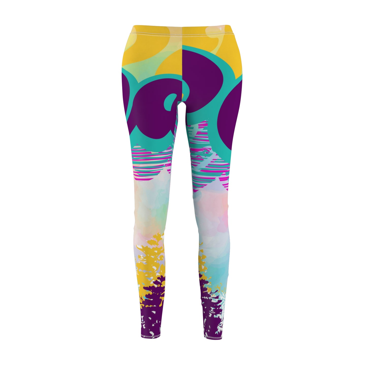 ZL PATTERN 06 - Women's Cut & Sew Casual Leggings