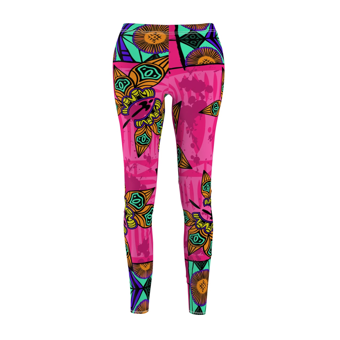 ZL PATTERN 05- Women's Cut & Sew Casual Leggings