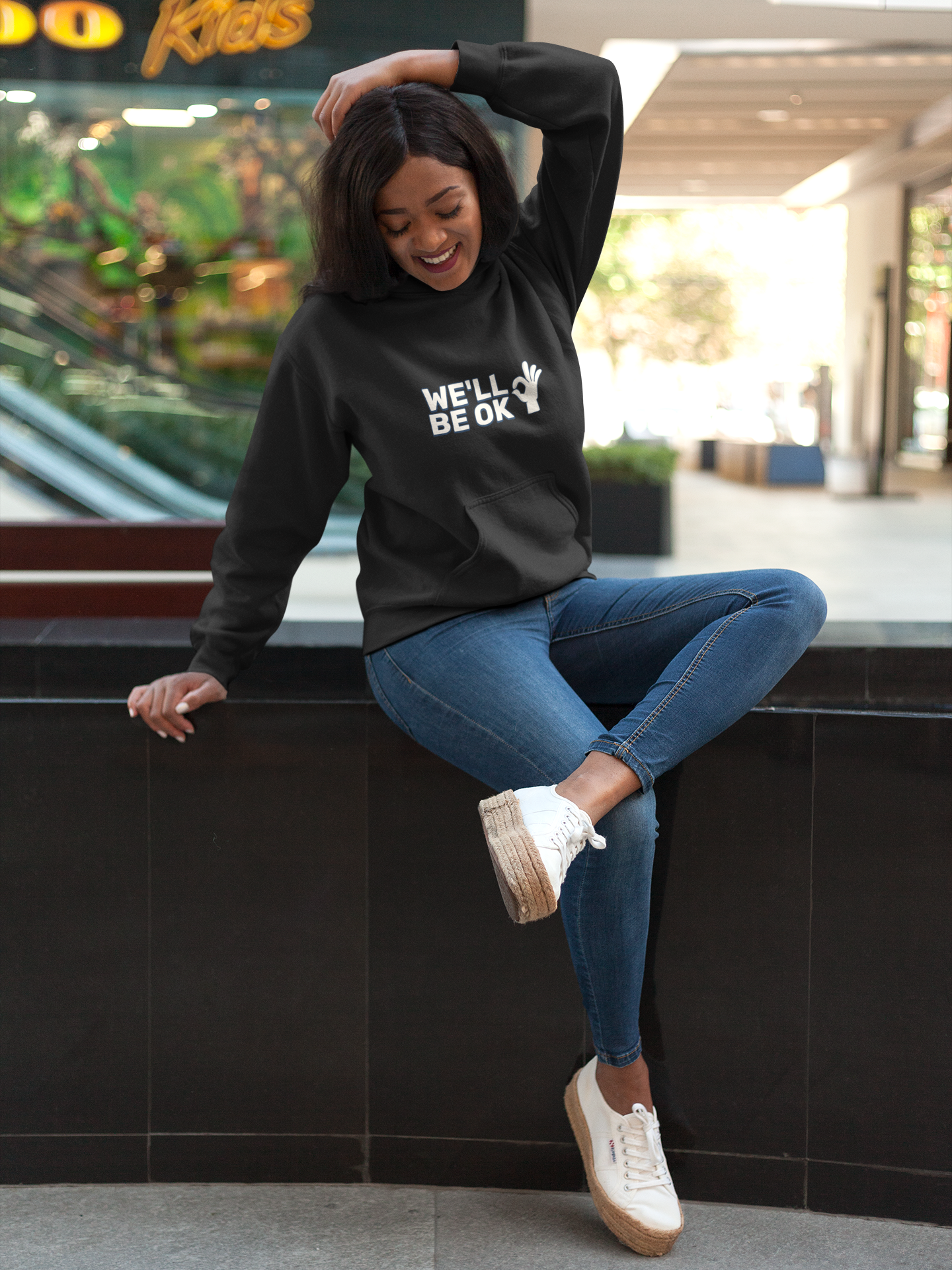 We'll Be Ok - Unisex Heavy Blend™ Hooded Sweatshirt