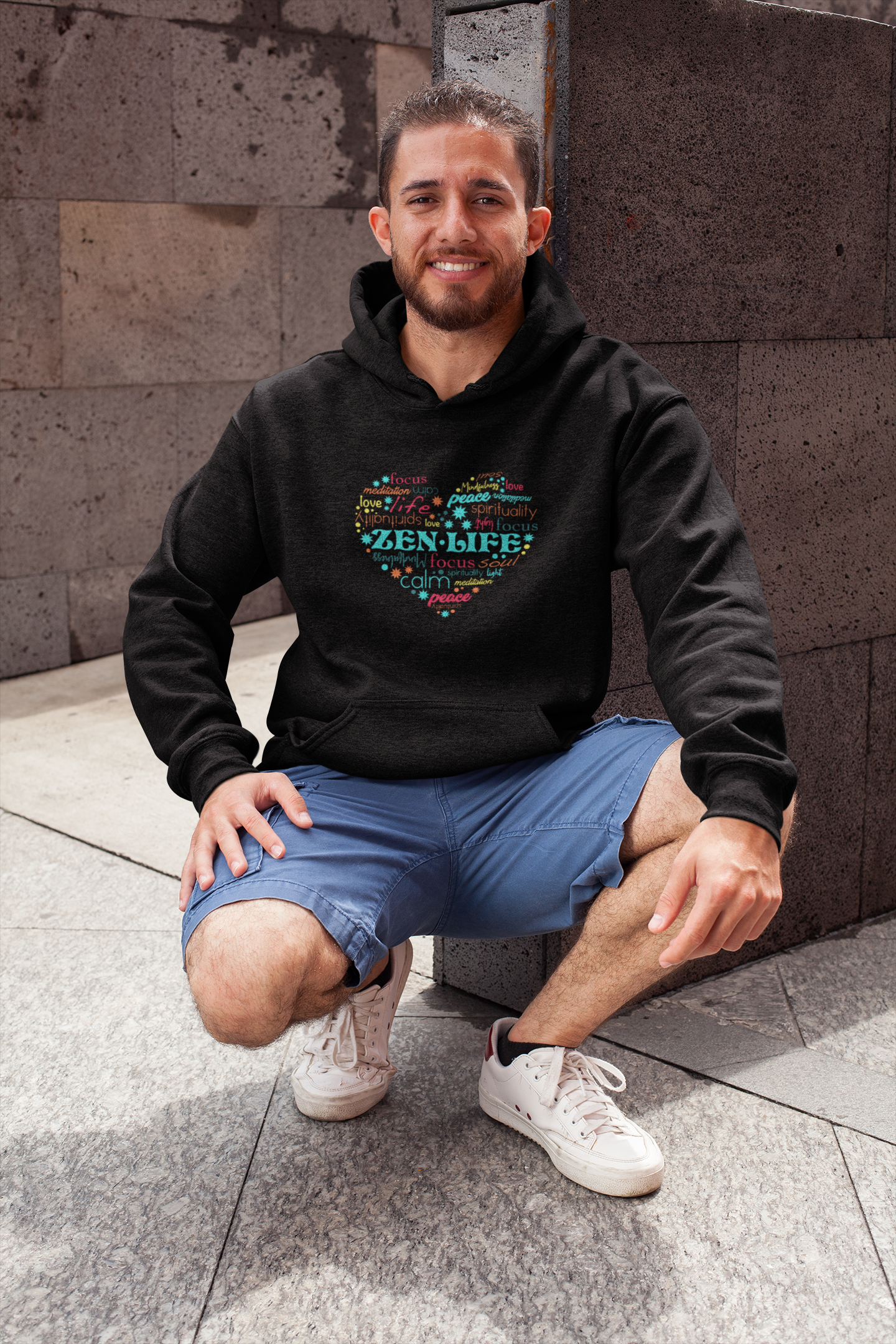 Zen life - Unisex Heavy Blend™ Hooded Sweatshirt