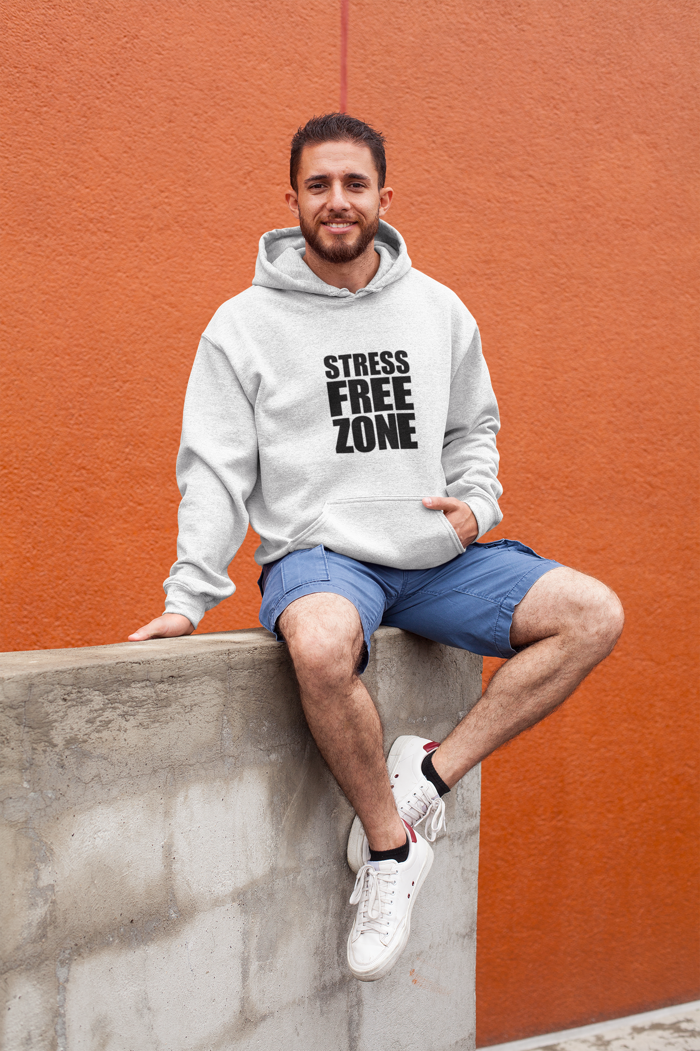 Stress Free Zone - Unisex Heavy Blend™ Hooded Sweatshirt