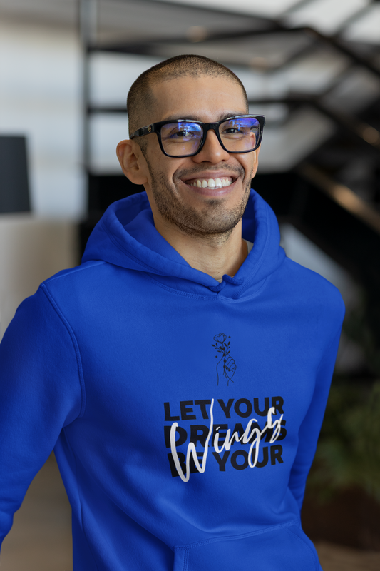 Let Your Dreams Be Your Wings - Unisex Heavy Blend™ Hooded Sweatshirt