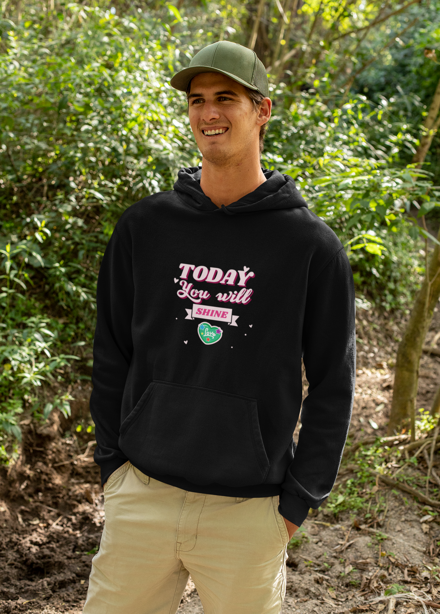 Today You Will Shine! - Unisex Heavy Blend™ Hooded Sweatshirt