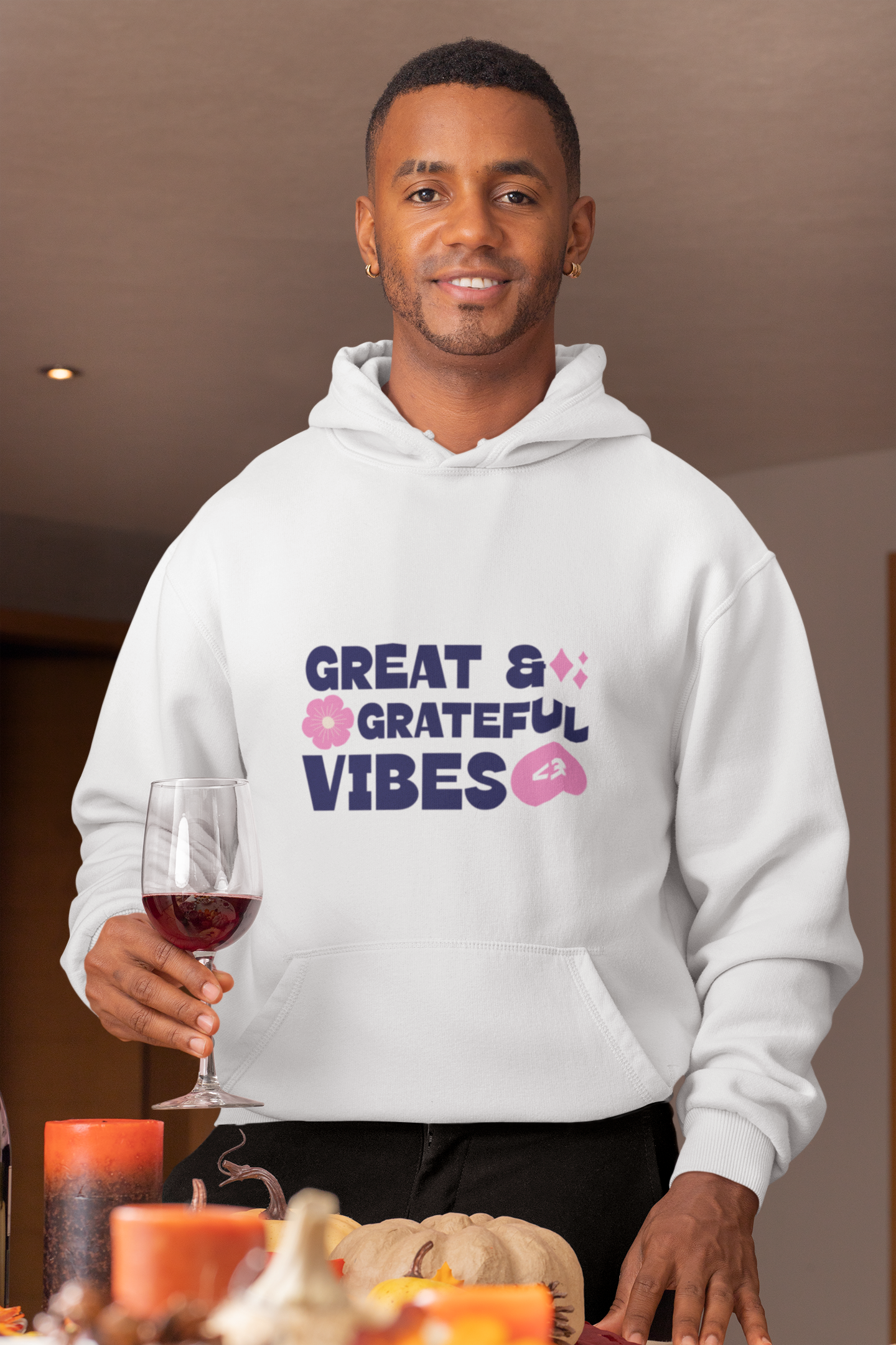 Great & Grateful Vibes- Unisex Heavy Blend™ Hooded Sweatshirt