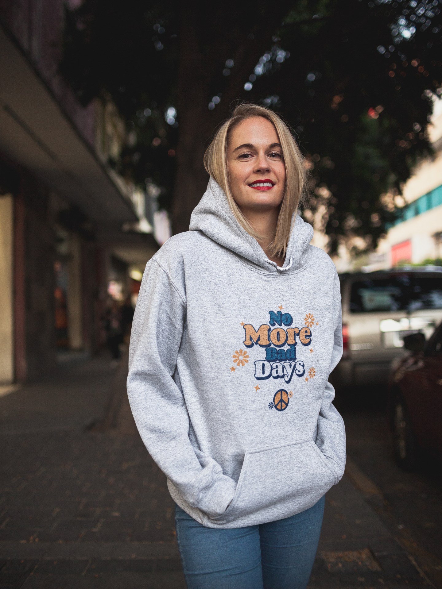 No More Bad Days - Unisex Heavy Blend™ Hooded Sweatshirt