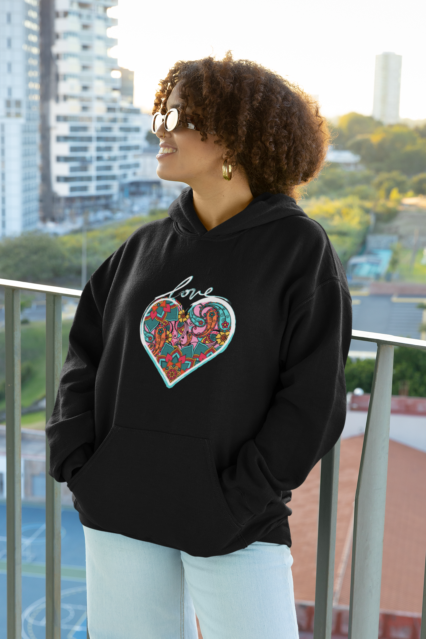 Zen Love - Unisex Heavy Blend™ Hooded Sweatshirt