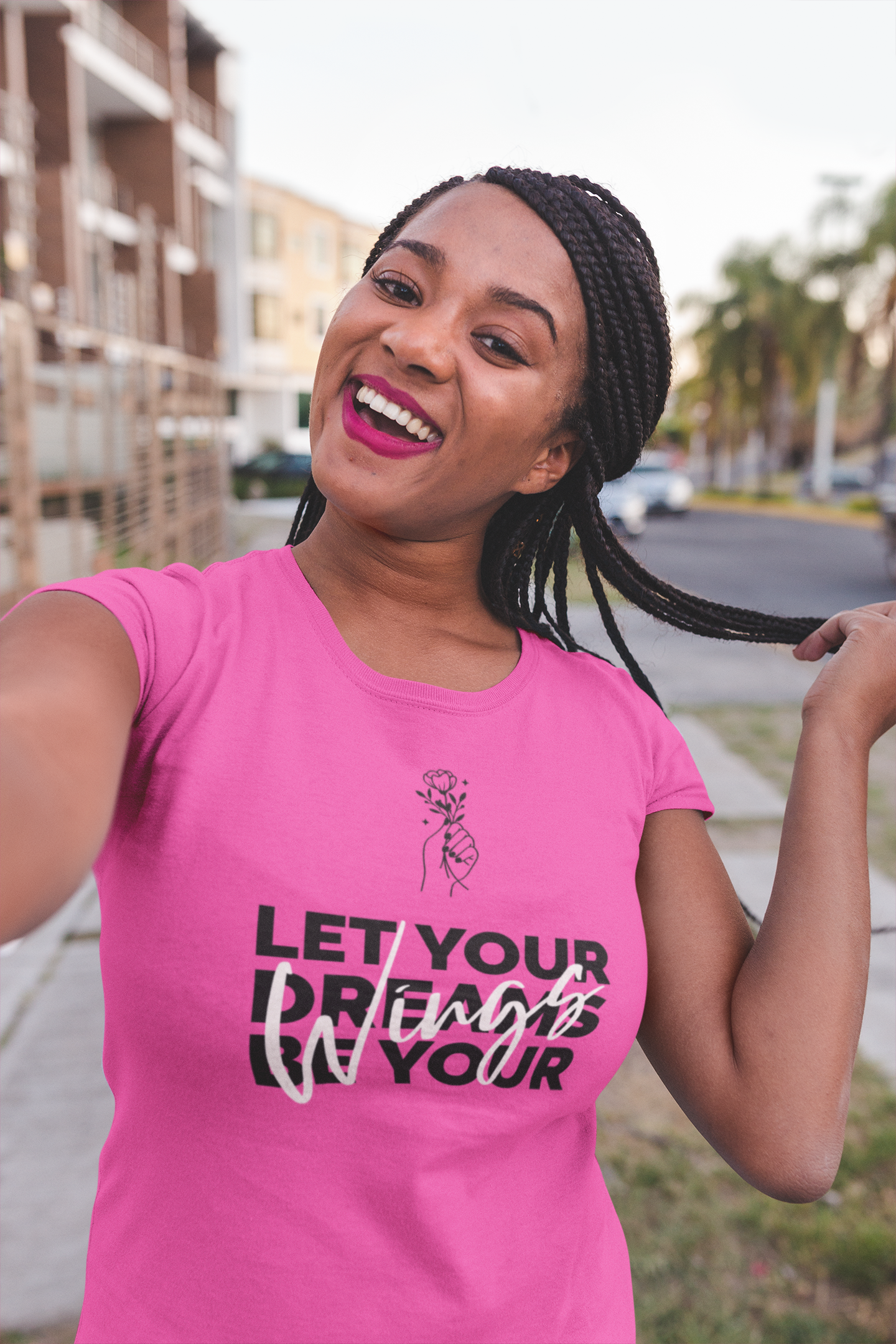 Let Your Dreams Be Your Wings - Unisex Jersey Short Sleeve Tee