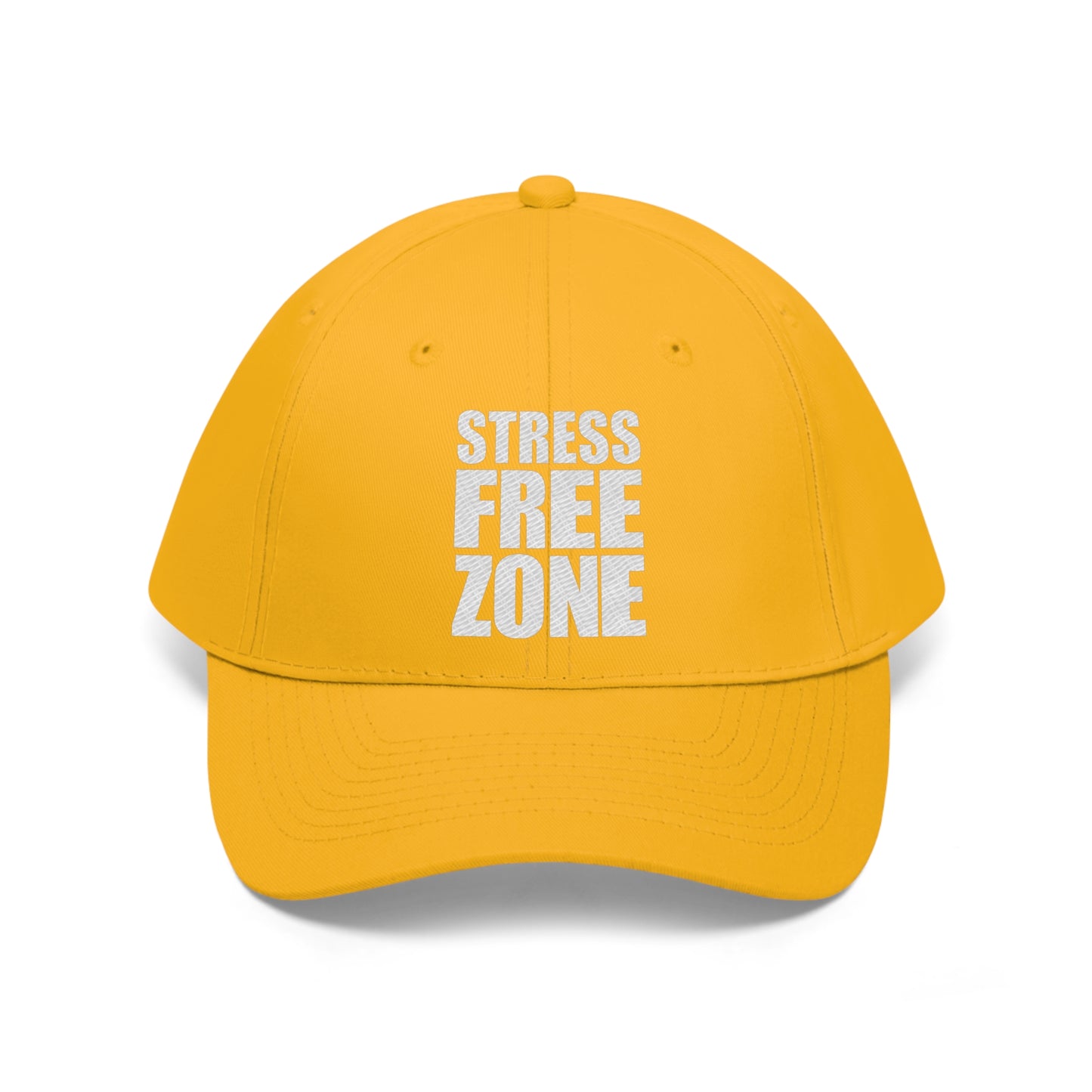 STRESS FREE ZONE - Unisex Twill Hat