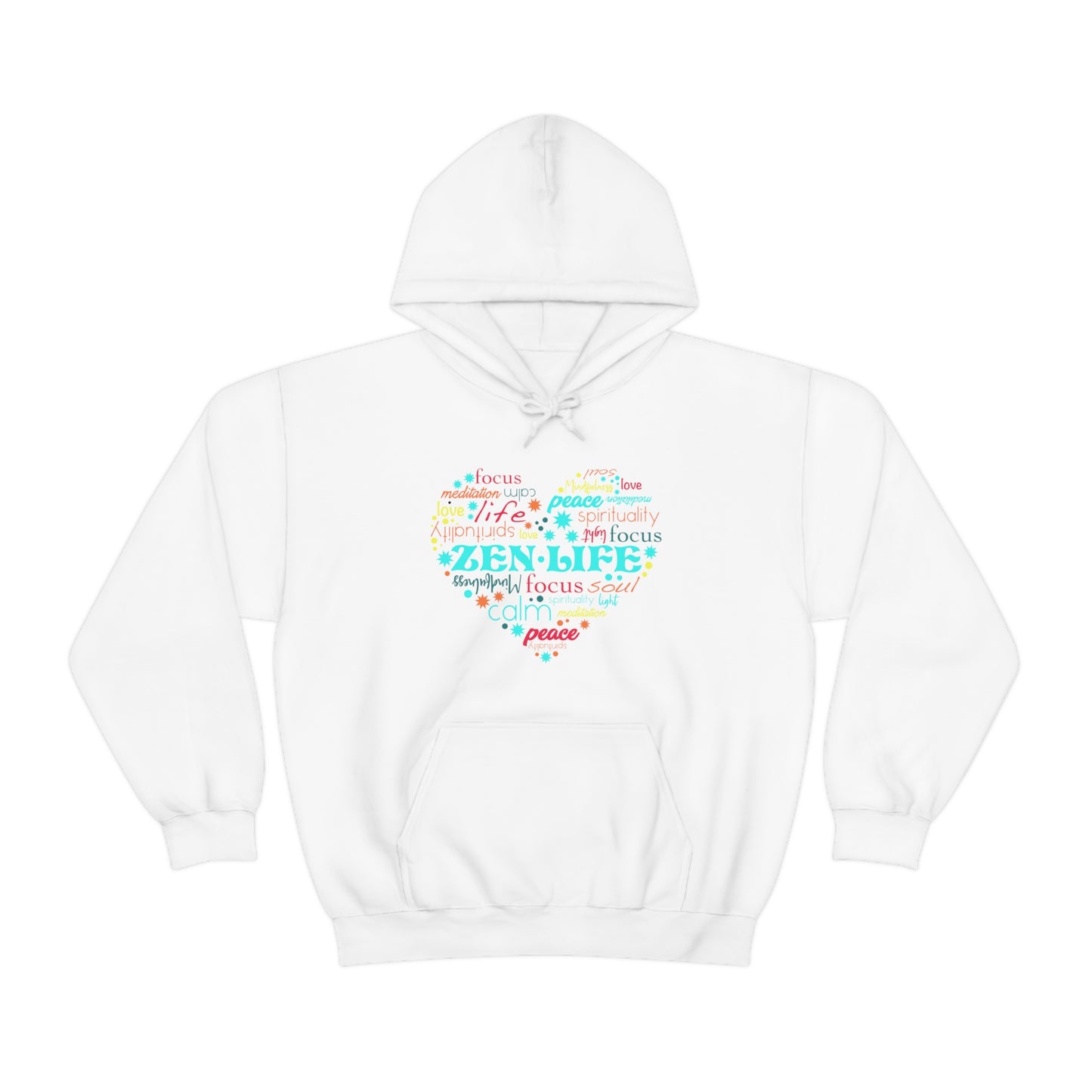 Zen life - Unisex Heavy Blend™ Hooded Sweatshirt