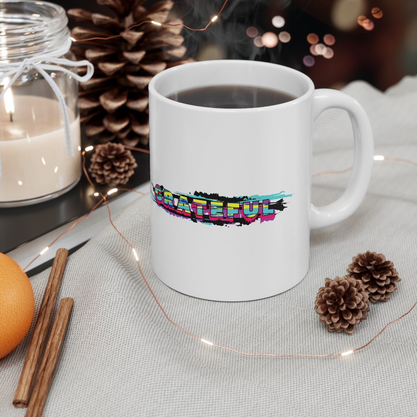 GRATEFUL - Ceramic Mug 11oz