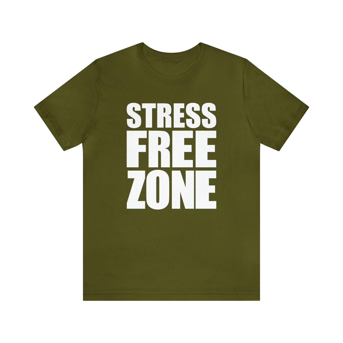 Stress Free Zone - Unisex Jersey Short Sleeve Tee