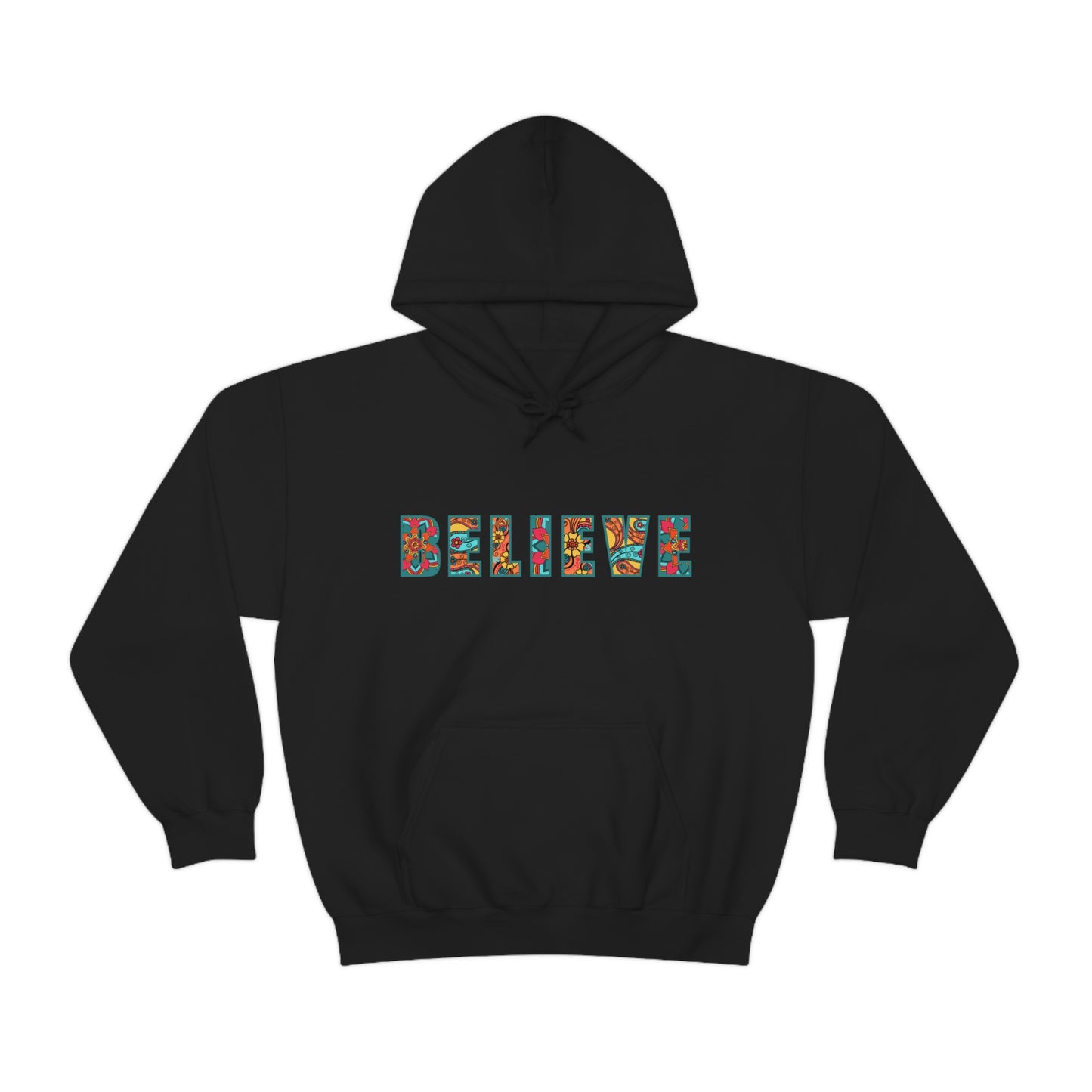 BELIEVE - Unisex Heavy Blend™ Hooded Sweatshirt