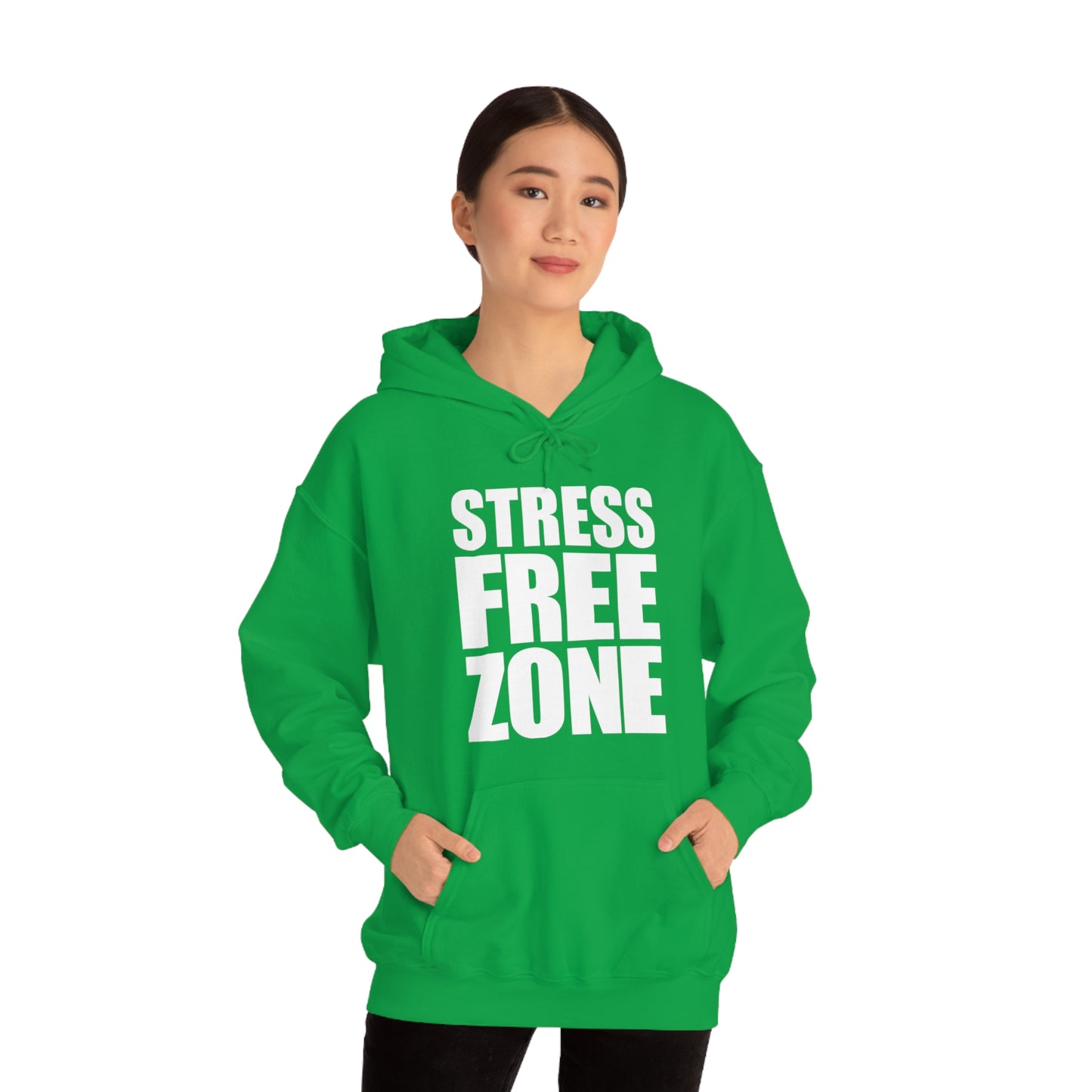 Stress free Zone - Unisex Heavy Blend™ Hooded Sweatshirt