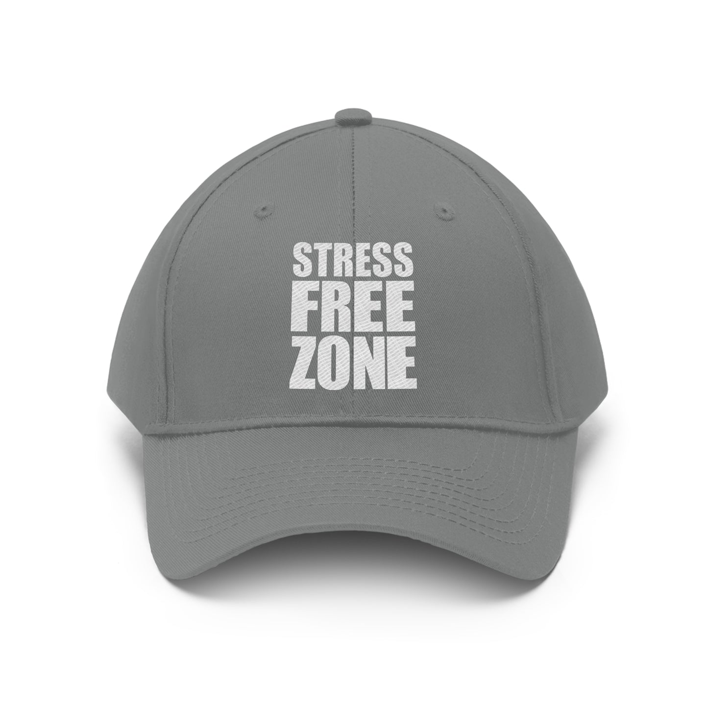 STRESS FREE ZONE - Unisex Twill Hat