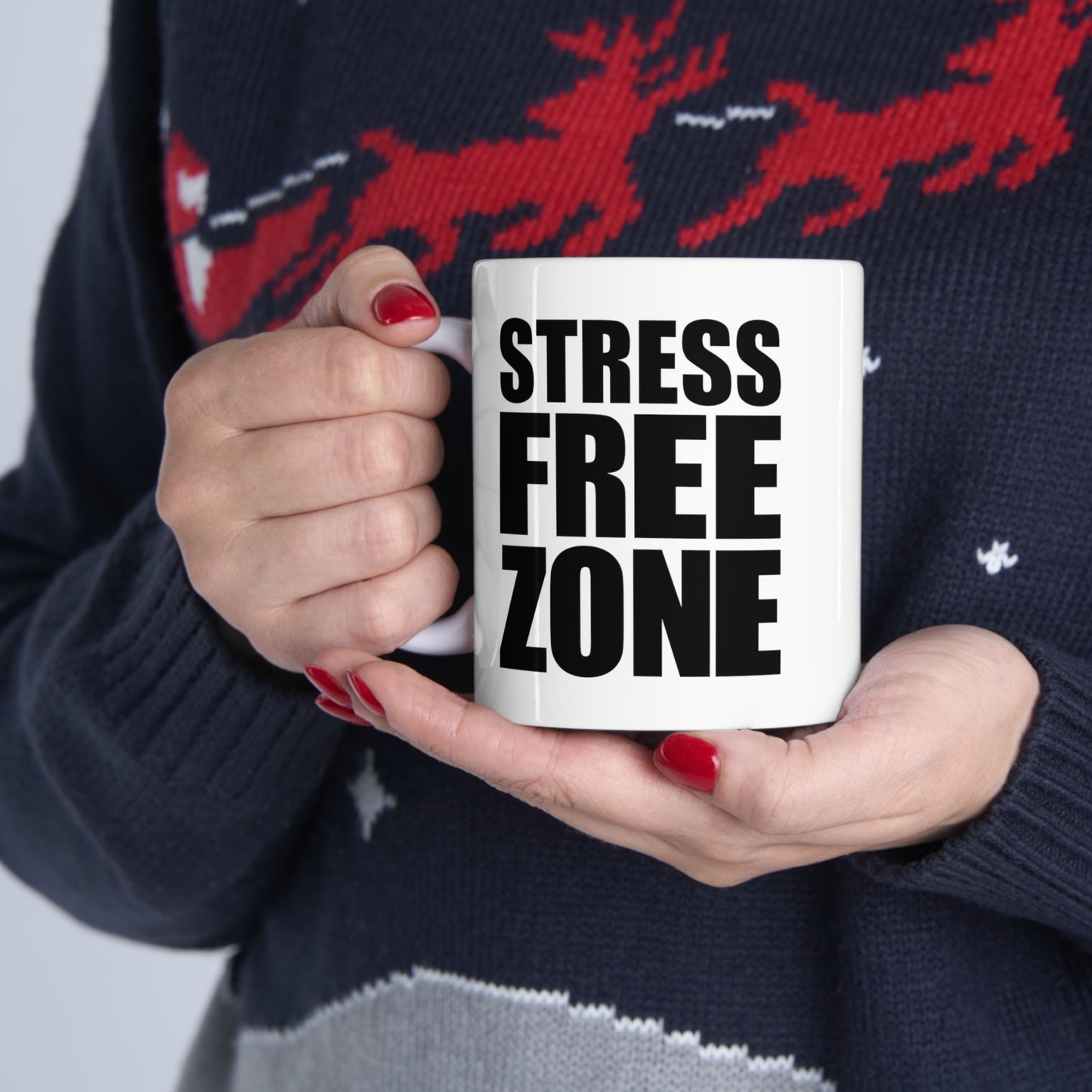 STRESS FREE ZONE - Ceramic Mug 11oz