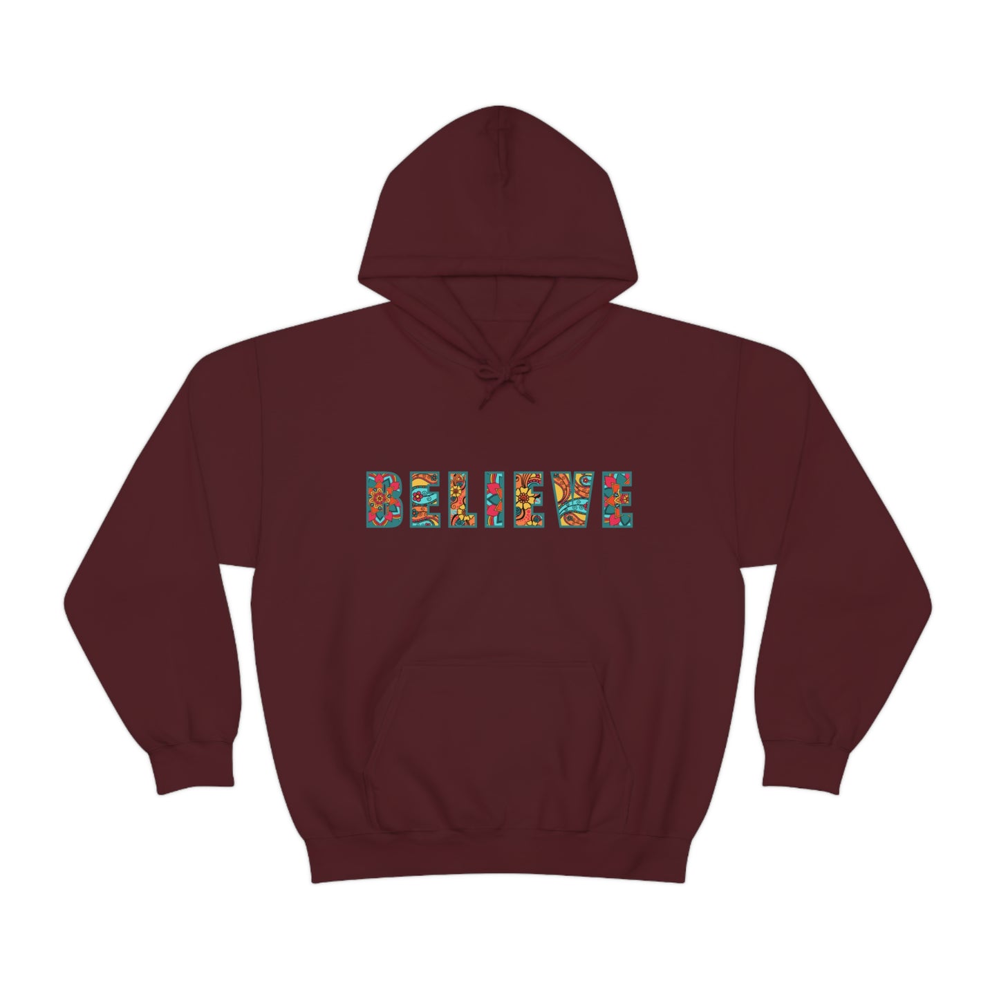 BELIEVE - Unisex Heavy Blend™ Hooded Sweatshirt