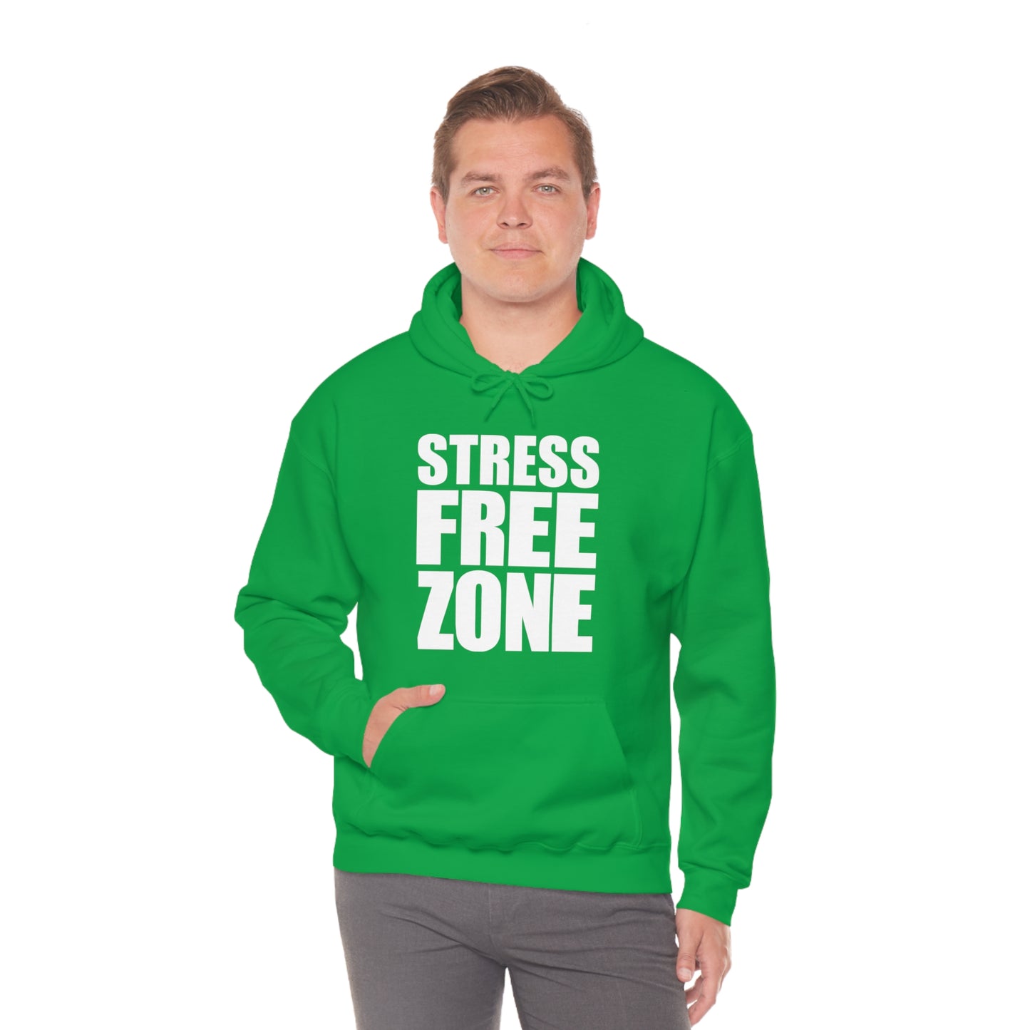 Stress free Zone - Unisex Heavy Blend™ Hooded Sweatshirt