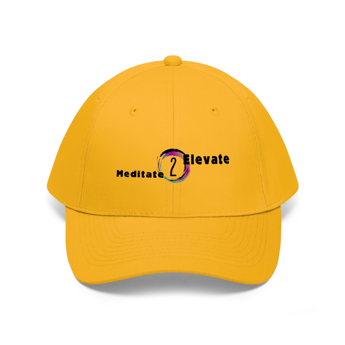 Meditate To Elevate - Unisex Twill Hat