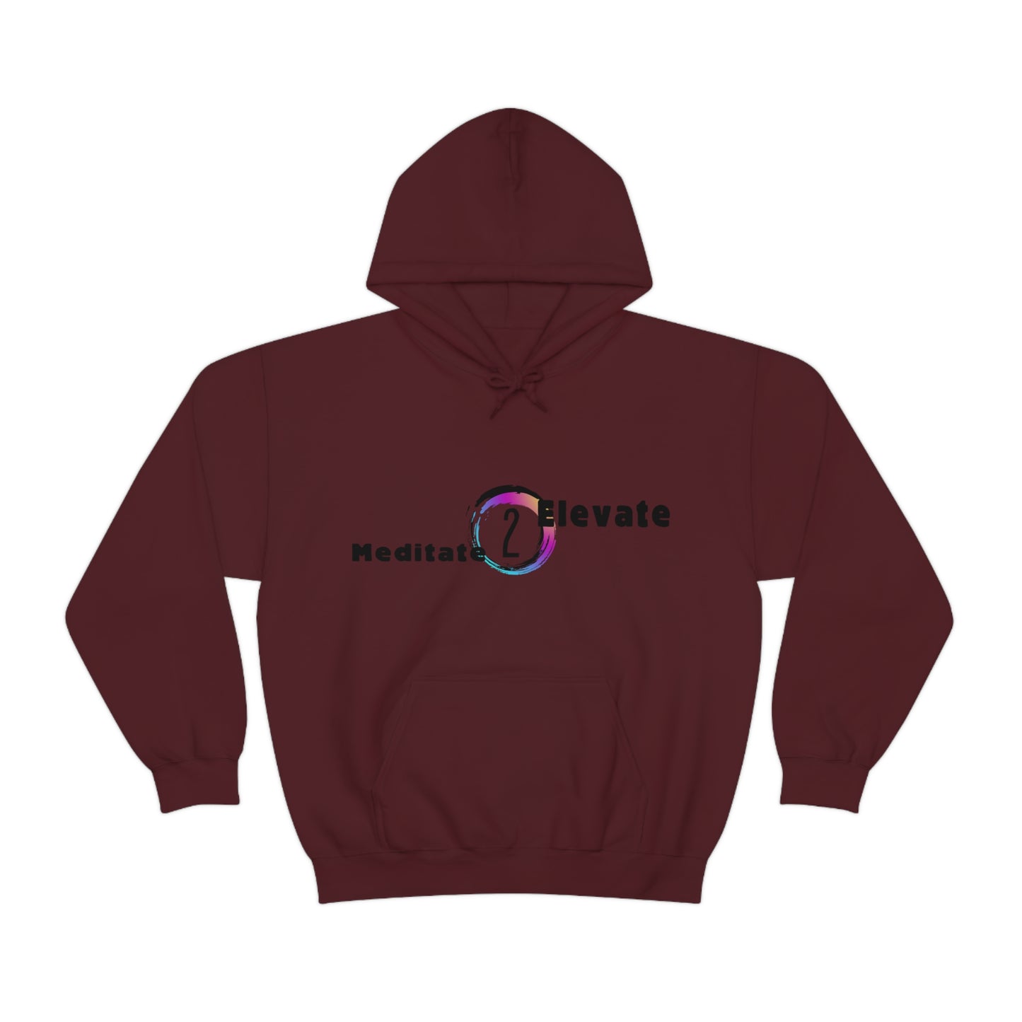 Meditate To Elevate - Unisex Heavy Blend™ Hooded Sweatshirt