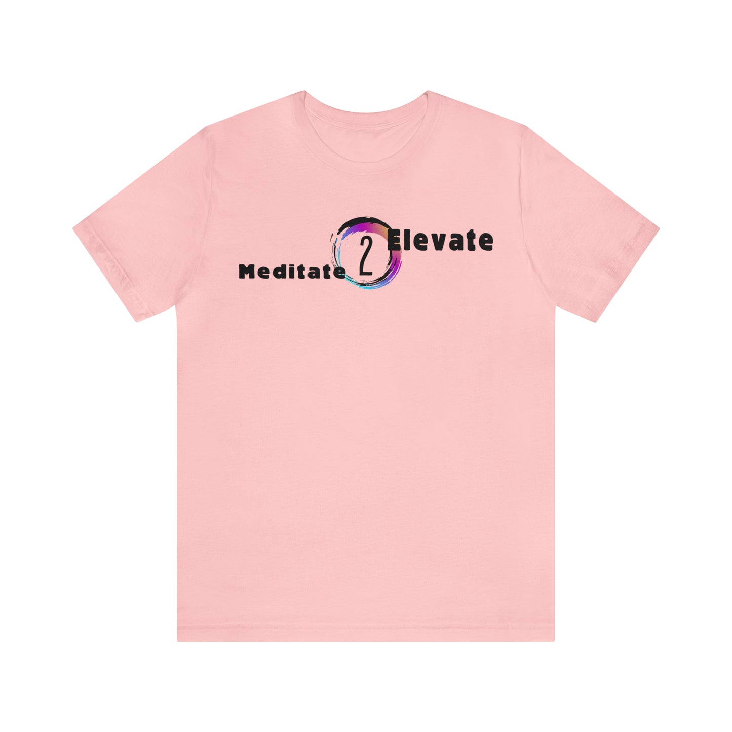 Meditate 2 Elevate - Unisex Jersey Short Sleeve Tee