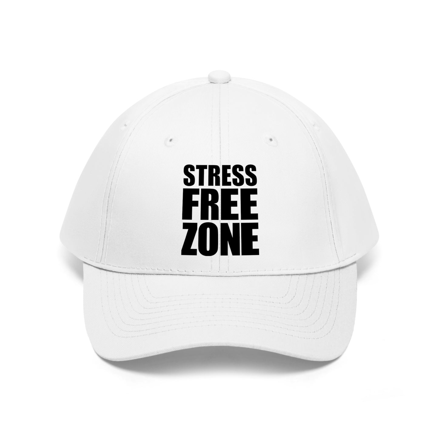 STRESS FREE ZONE - Unisex Twill Hat