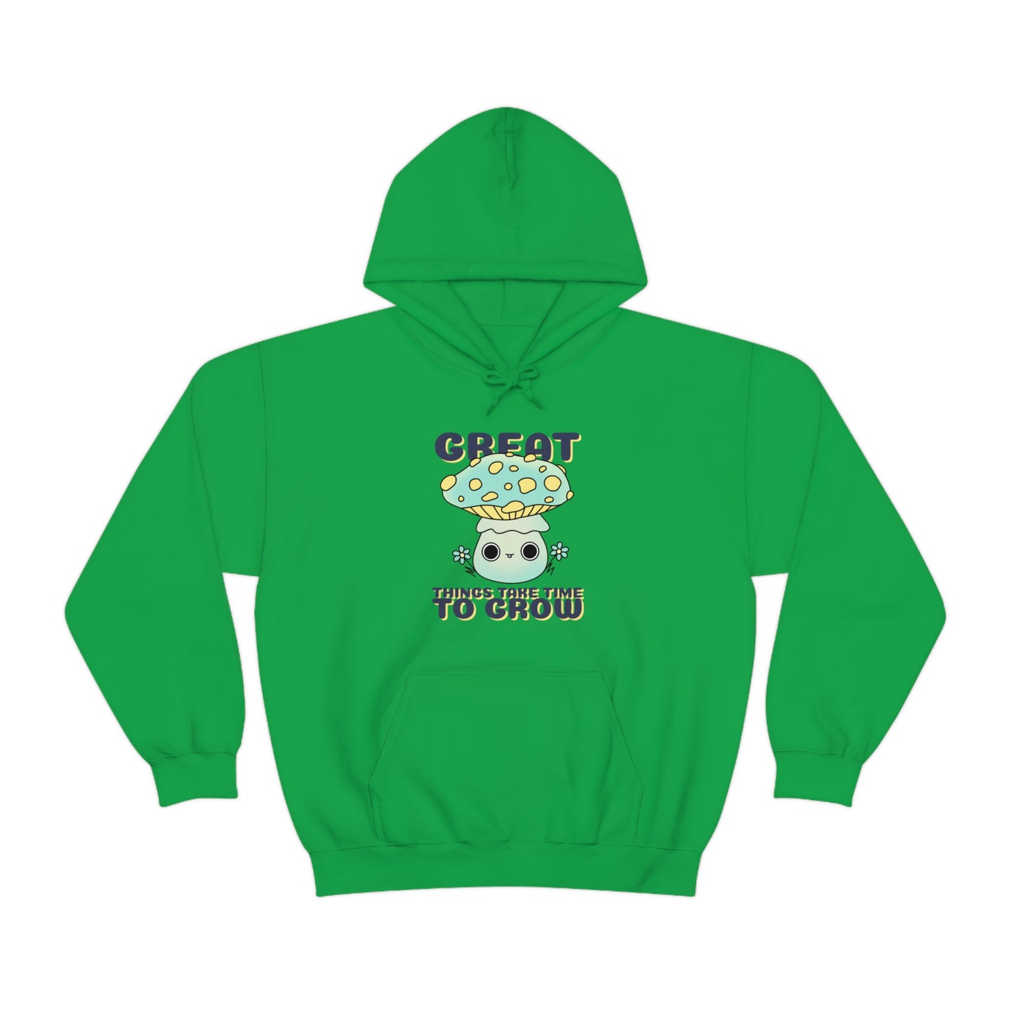 Great Things Take Time To Grow- Unisex Heavy Blend™ Hooded Sweatshirt