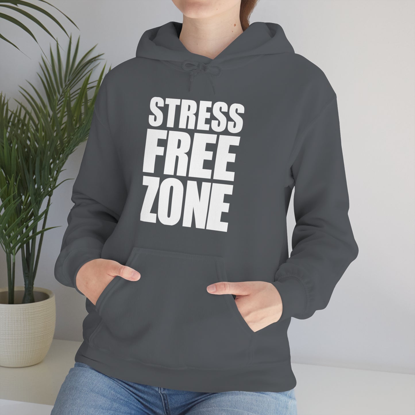 Stress free Zone - Unisex Heavy Blend™ Hooded Sweatshirt