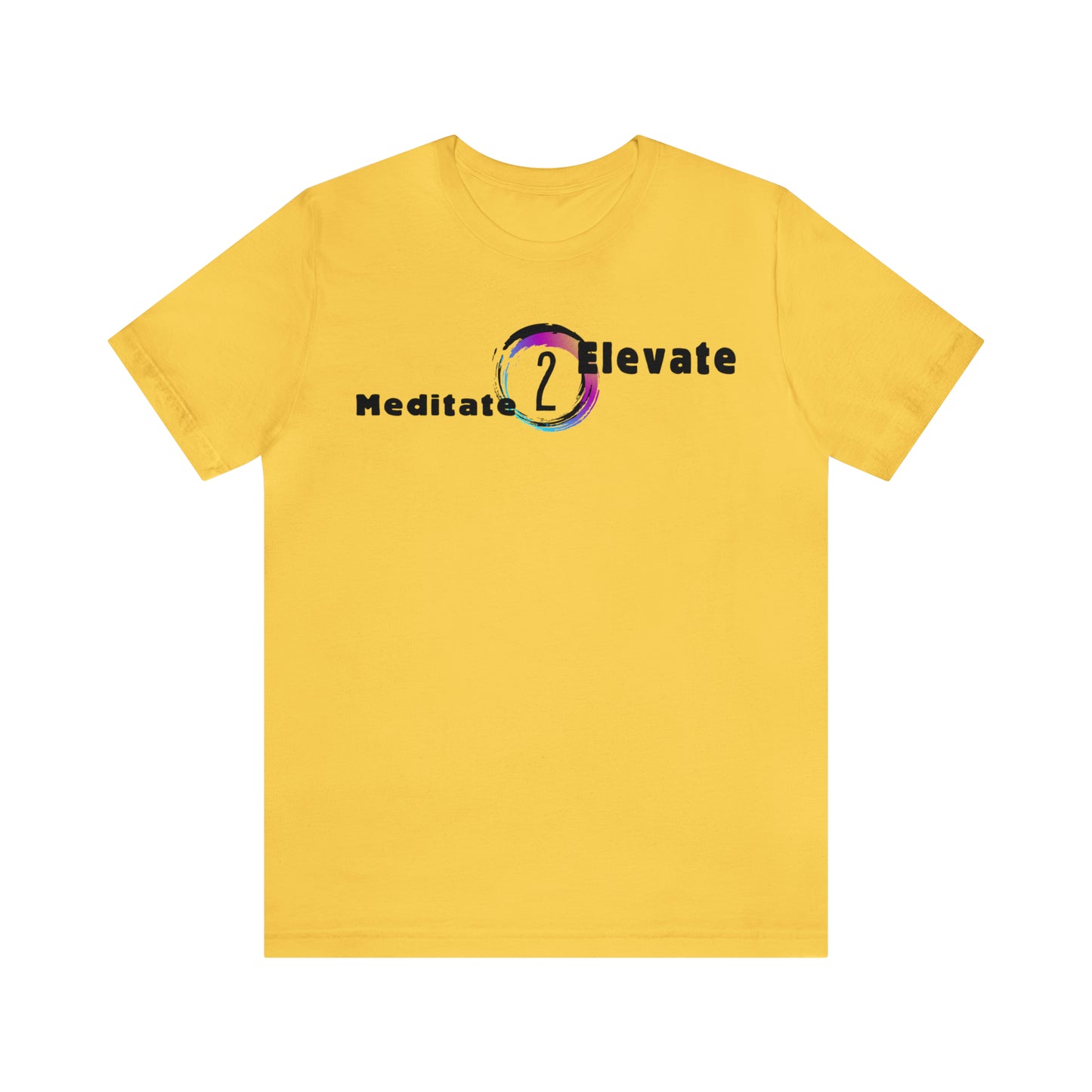 Meditate 2 Elevate - Unisex Jersey Short Sleeve Tee