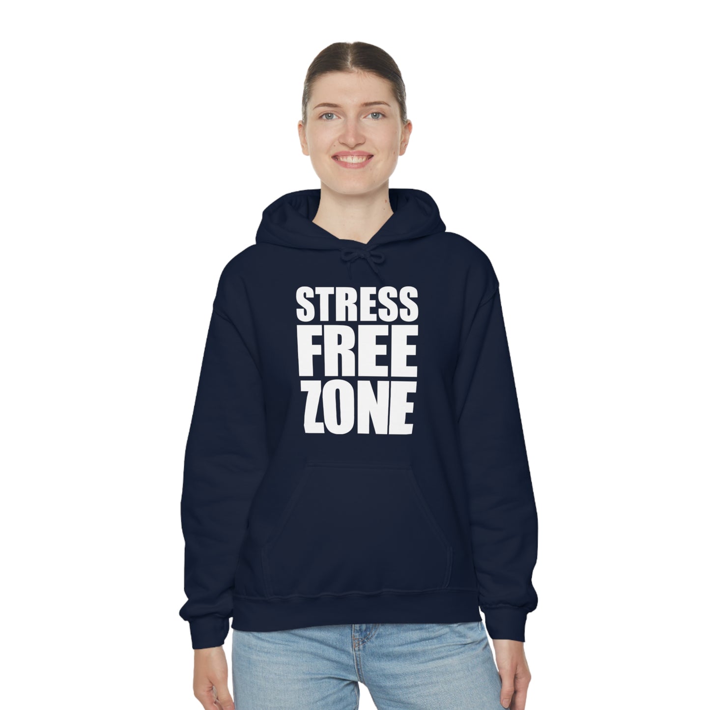 Stress free Zone - Unisex Heavy Blend™ Hooded Sweatshirt